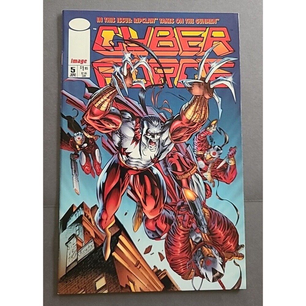Vintage Cyberforce #5 Ongoing Series Image Comics 1994 Marc Silvestri